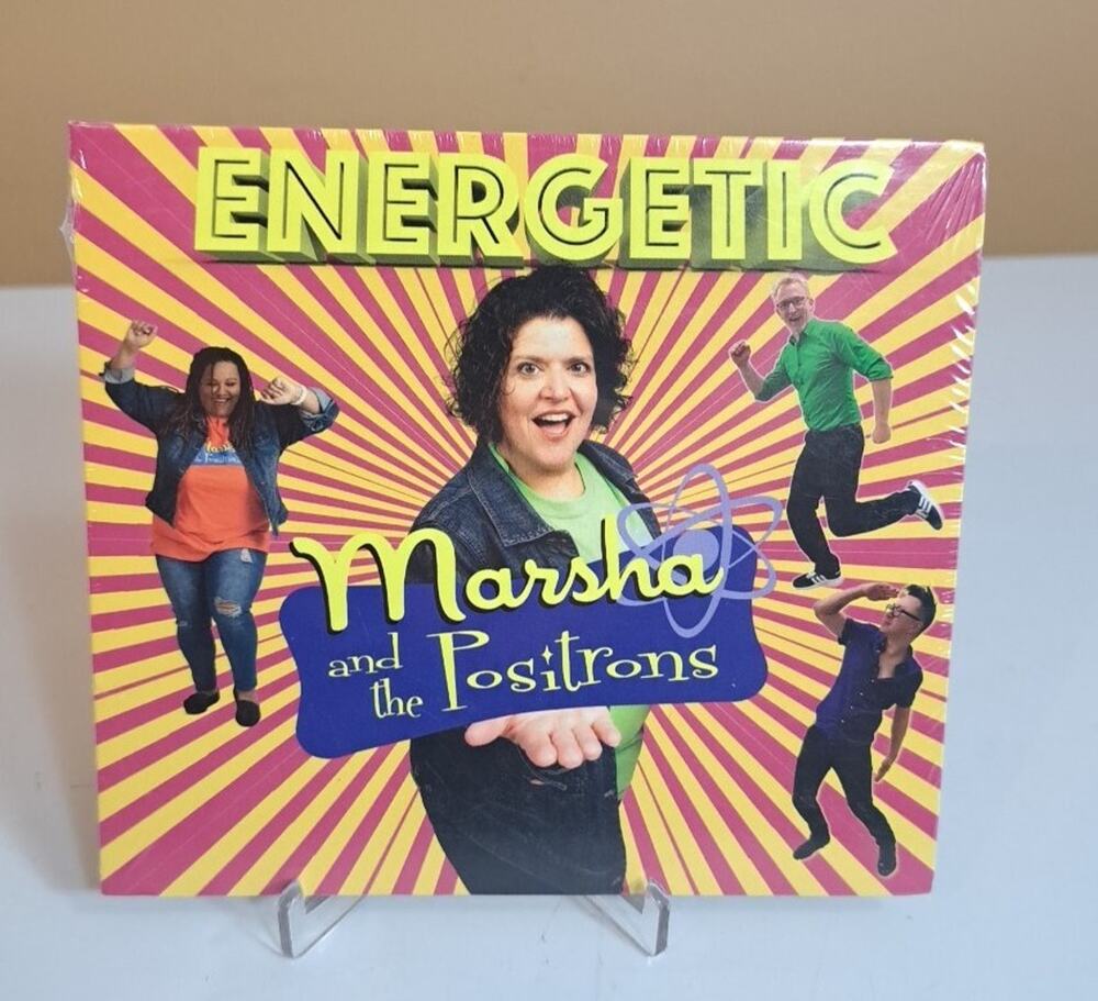 Marsha and the Positrons Energetic CD 2023 NEW Sealed Kids Music Educational Fun